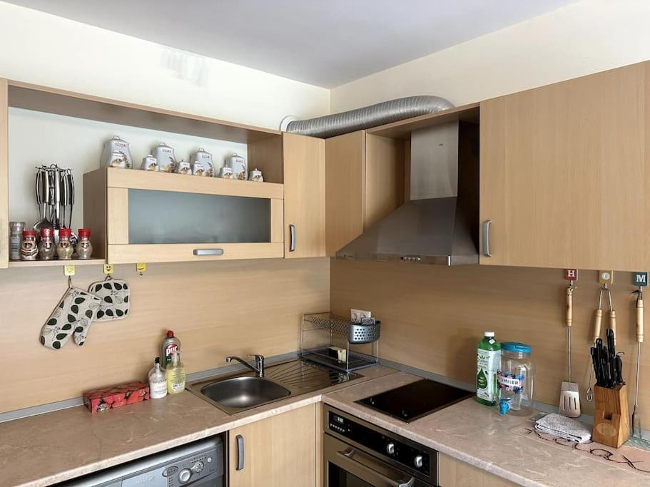 Spacious Fully Furnished Studio In Kavarna Apart Hotel מראה חיצוני תמונה